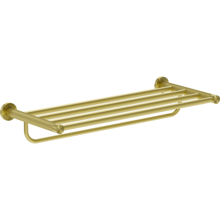Mexen Triv rankšluosčių lentyna, šlifuotas auksas - 70A33081-55