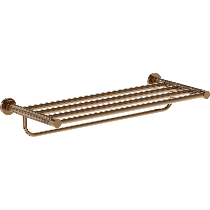 Mexen Triv rankšluosčių lentyna, rožinis auksas - 70A33081-60