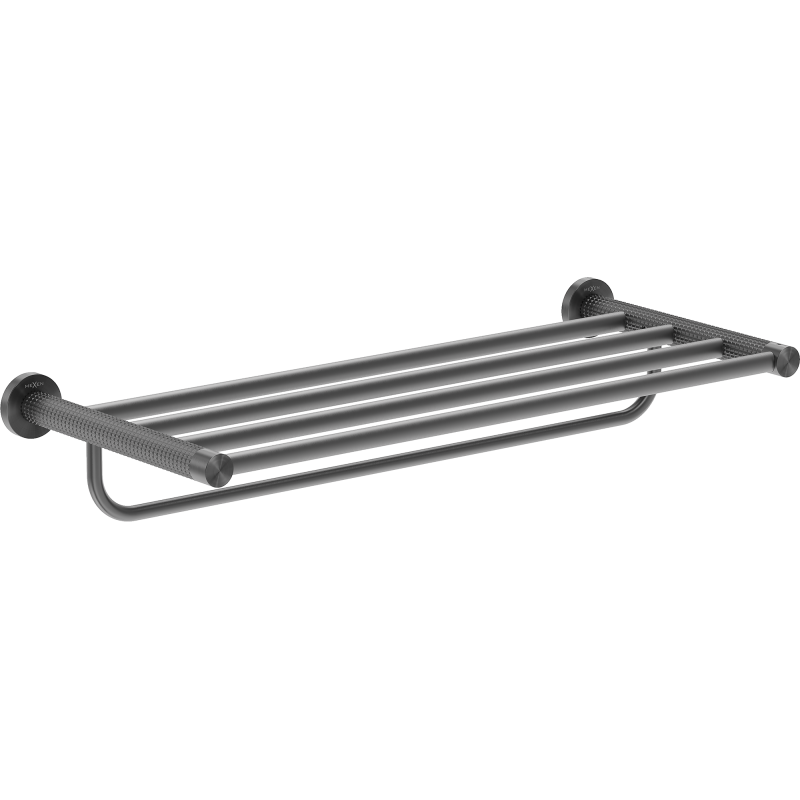 Mexen Triv rankšluosčių lentyna, šlifuota tamsiai pilka - 70A33081-66