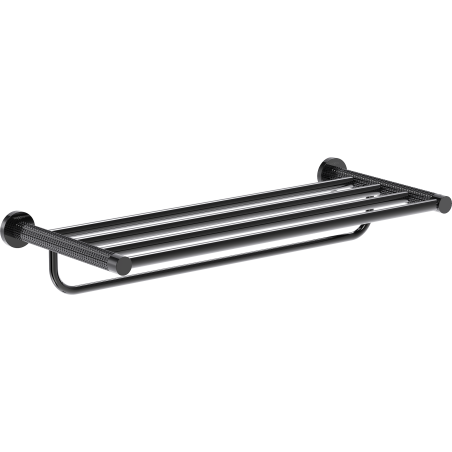 Mexen Triv rankšluosčių lentyna, juodas chromas - 70A33081-73
