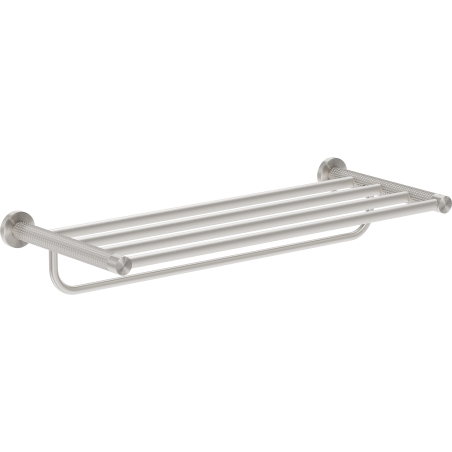 Mexen Triv rankšluosčių lentyna, šlifuotas nikelis - 70A33081-97