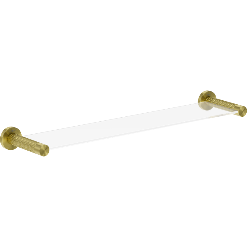 Mexen Triv pakabinė stiklinė lentyna, šlifuotas auksas - 70A33061-55