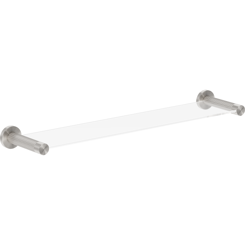 Mexen Triv apakama stiklo lentyna, šlifuotas nikelis - 70A33061-97