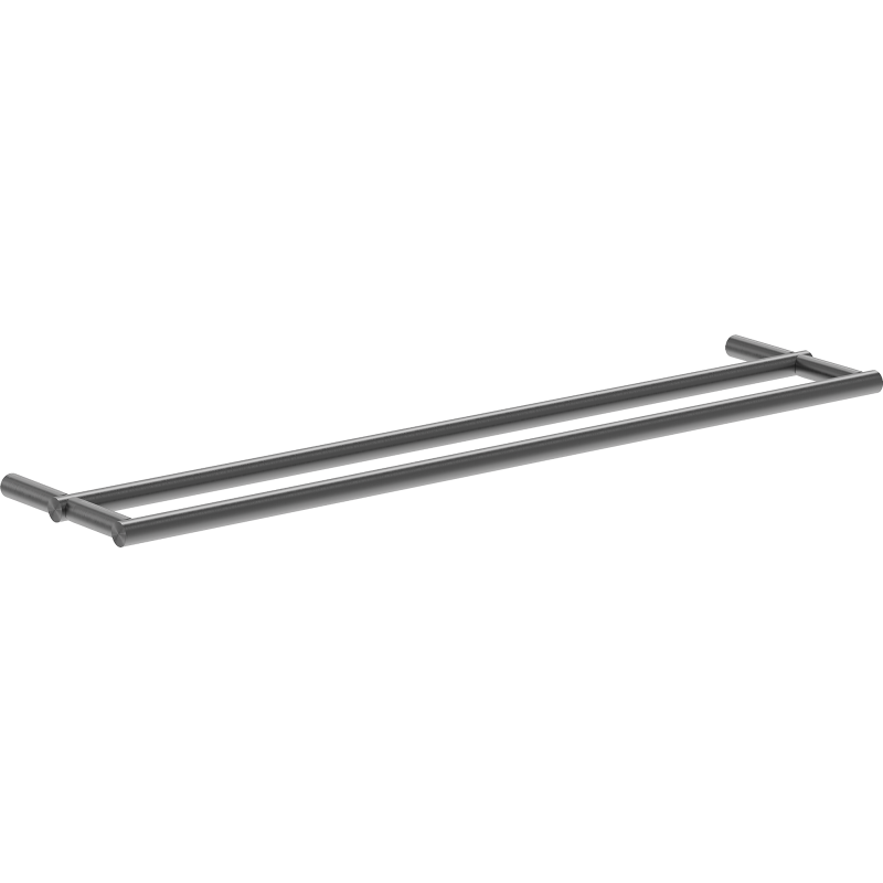 Mexen Loop dvigubas rankšluosčių laikiklis, šlifuota ginklo pilka - 70A71047-66