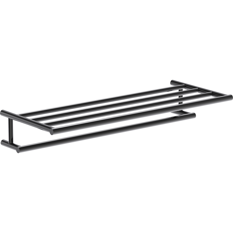 Mexen Loop rankšluosčių laikiklis, juodas chromas - 70A71081-73