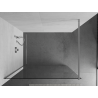 Mexen Kioto dušo sienelė Walk-in 70 x 200 cm, skaidri 8 mm, chromas - 800-070-101-01-00