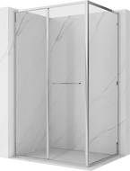 Mexen Linea stumiama dušo kabina 100 x 95 cm, permatomas, chromas - 8E1-100-095-01-01