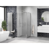 Mexen Linea stumdomos dušo kabina 85 x 85 cm, skaidri, chrominė - 8E1-085-085-01-01