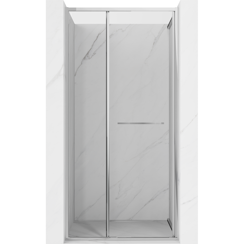 Mexen Linea stumdomos dušo durys 90 cm, skaidrios, chromas - 8E1-090-000-01-01