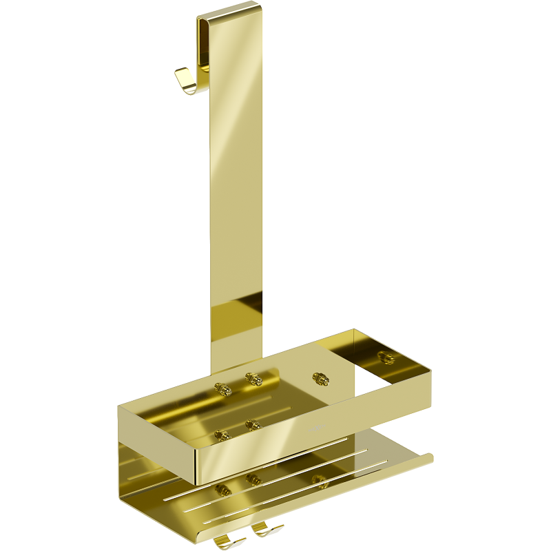 Mexen Brin-1 vonios krepšelis su pakaba, auksinis - 70A8841-50