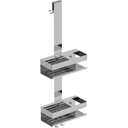 Mexen Brin-2 vonios krepšys su pakaba, chromuotas - 70A8842-00