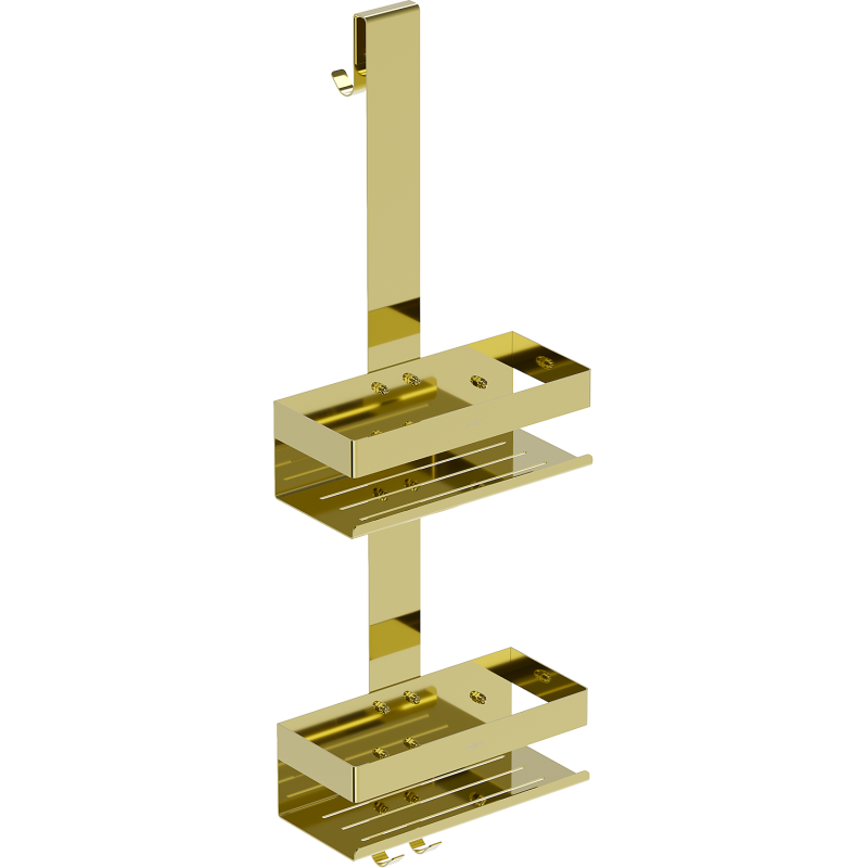 Mexen Brin-2 vonios krepšelis su laikikliu, auksinis - 70A8842-50
