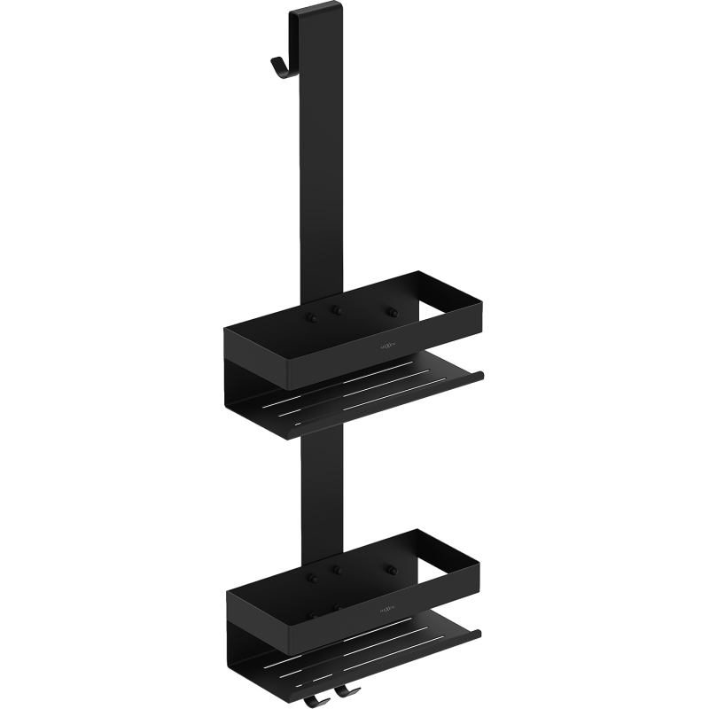 Mexen Brin-2 vonios krepšys su laikikliu, juodas - 70A8842-70