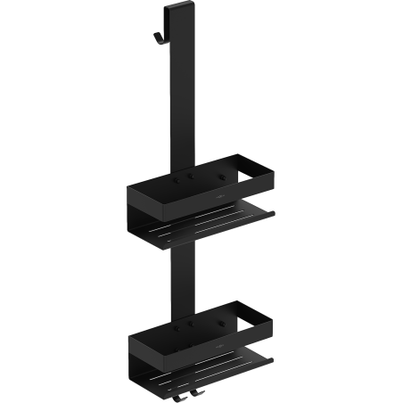 Mexen Brin-2 vonios krepšys su laikikliu, juodas - 70A8842-70