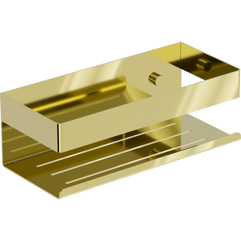 Mexen Brin-L vonios krepšelis, auksinis - 70A8730-50