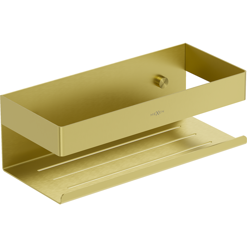 Mexen Brin-L vonios krepšelis, šlifuotas auksinis - 70A8730-55