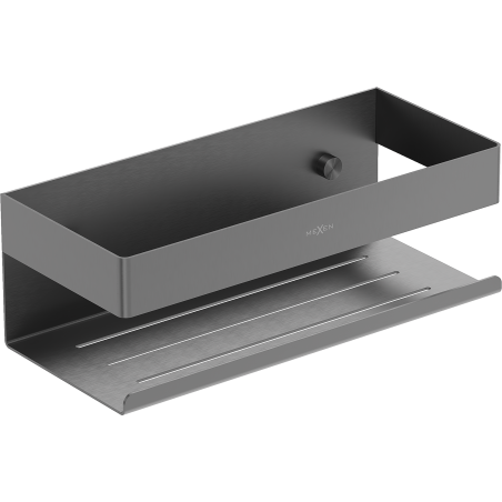 Mexen Brin-L vonios krepšelis, šepečiuotas ginklo pilkas - 70A8730-66