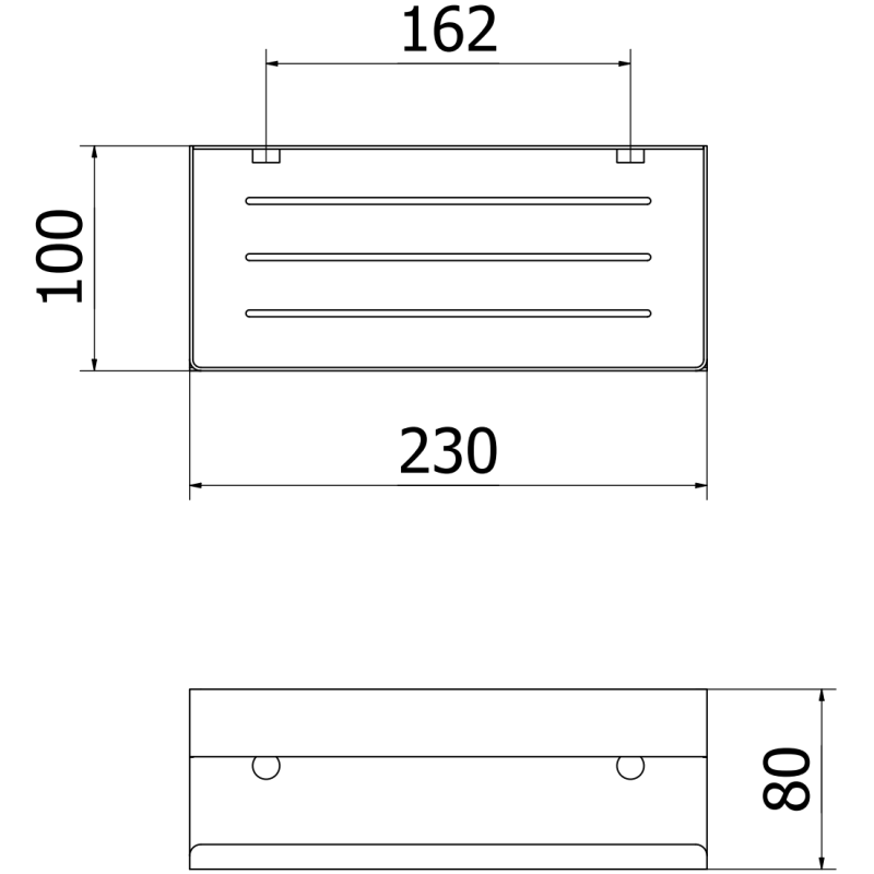 Mexen Brin-L vonios krepšelis, šepečiuotas ginklo pilkas - 70A8730-66