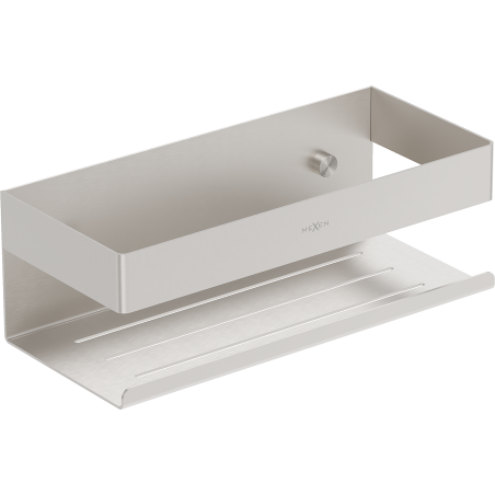 Mexen Brin-L vonios krepšelis, šlifuotas nikelis - 70A8730-97