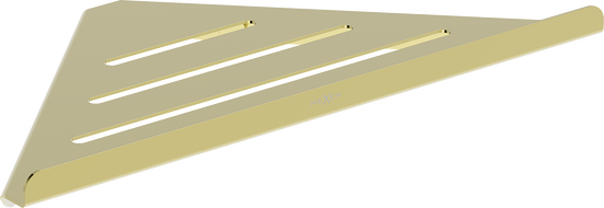 Mexen Diva-C vonios krepšys kampe, auksinis - 70A8528-50