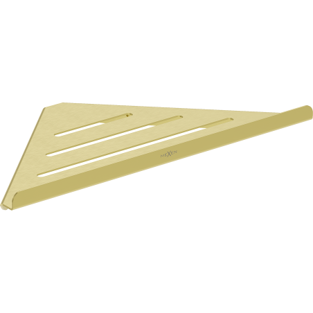 Mexen Diva-C vonios kampinis krepšelis, šlifuotas auksas - 70A8528-55