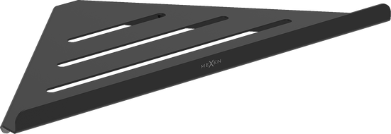 Mexen Diva-C vonios kampinis krepšelis, juodas - 70A8528-70