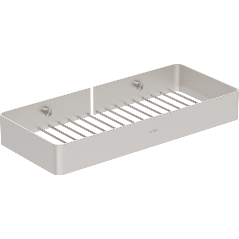 Mexen Evos-L vonios krepšys, šepečiuotas nikelis - 70A8714-97