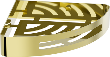 Mexen Laxo-C kampinis vonios krepšelis, auksinis - 70A8513-50