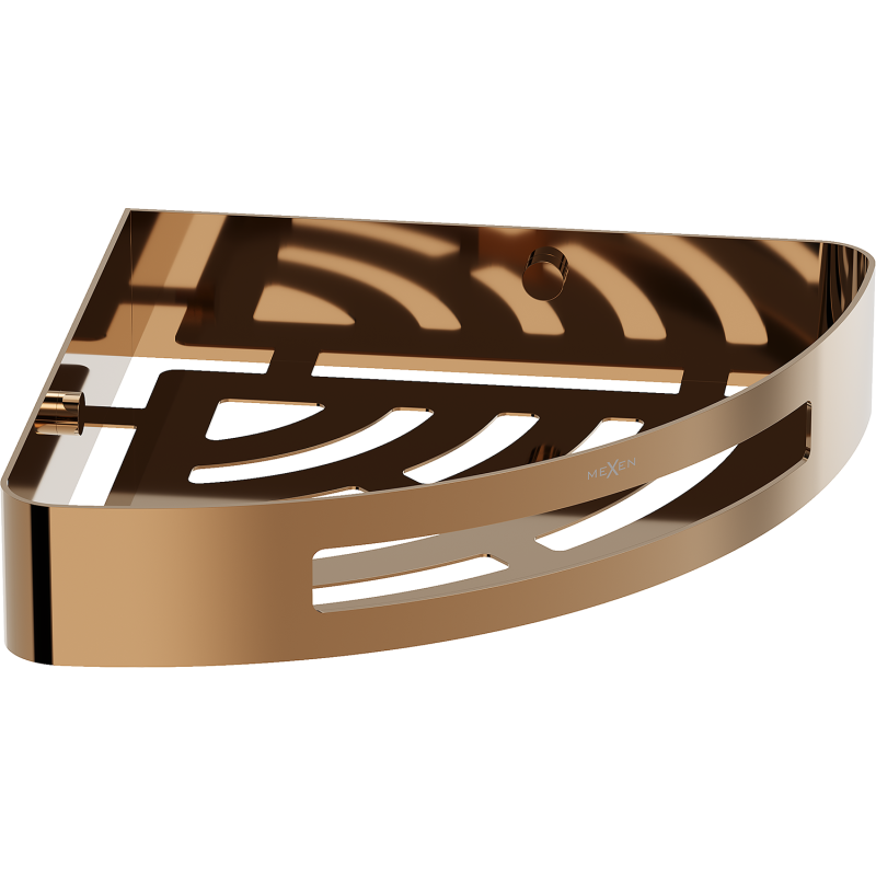 Mexen Laxo-C vonios kampinis krepšys, rožinis auksas - 70A8513-60