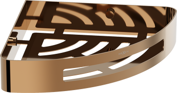 Mexen Laxo-C vonios kampinis krepšys, rožinis auksas - 70A8513-60