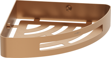 Mexen Laxo-C vonios kambario kampinė krepšelis, šlifuota varis - 70A8513-65