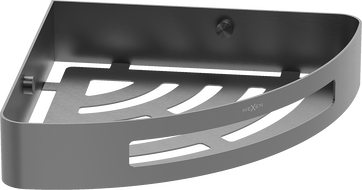 Mexen Laxo-C vonios kampinis krepšelis, šlifuota ginklo pilka - 70A8513-66