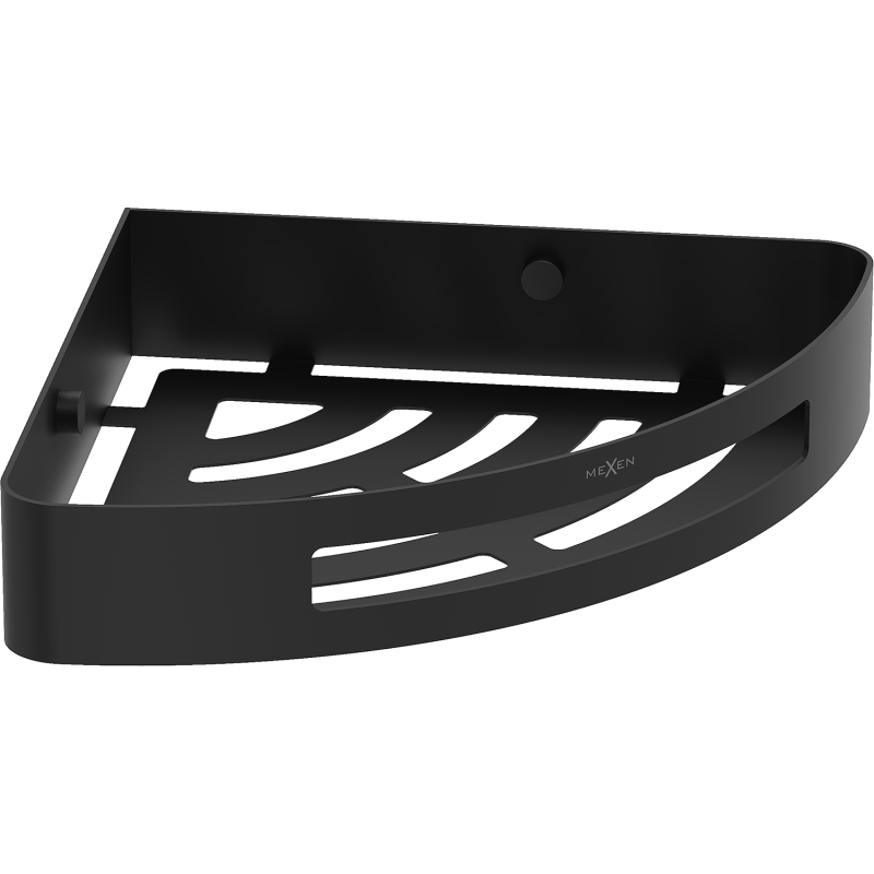 Mexen Laxo-C juodasis vonios kampinis krepšelis - 70A8513-70