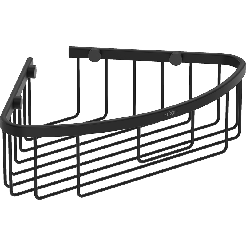 Mexen Uni-C vonios kampinis krepšys, juodas - 70A8517-70