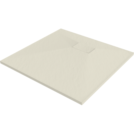 Mexen Hugo kvadratinė dušo bazė SMC 80 x 80 cm, smėlinis - 42698080