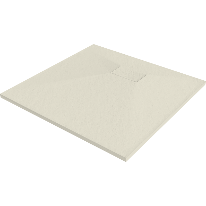 Mexen Hugo SMC kvadratinė dušo kabina 90 x 90 cm, smėlio spalvos - 42699090