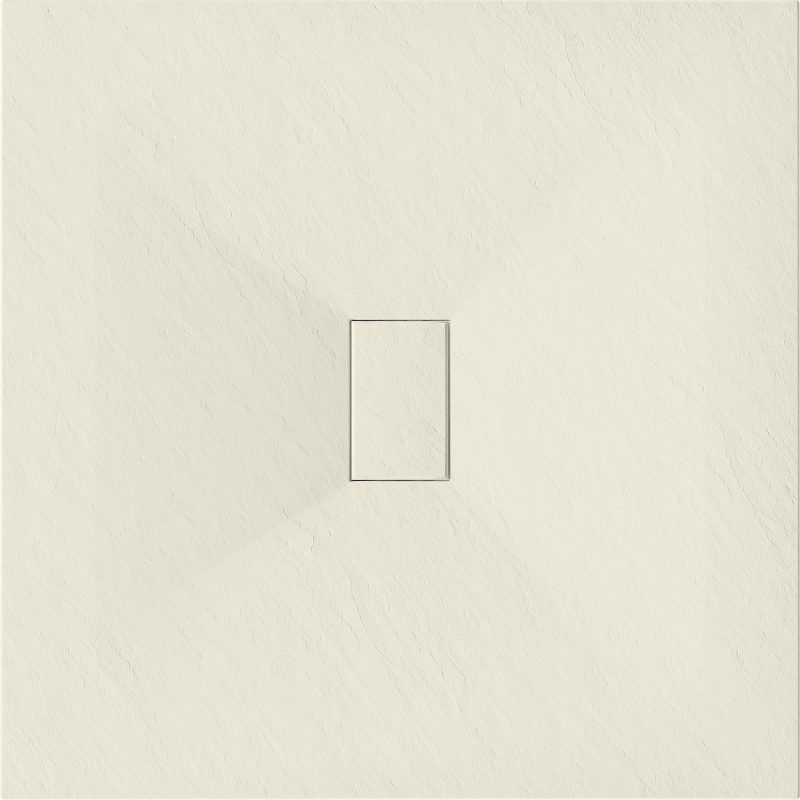 Mexen Hugo kvadratinė dušo padėklė SMC 100 x 100 cm, smėlio spalvos - 42691010