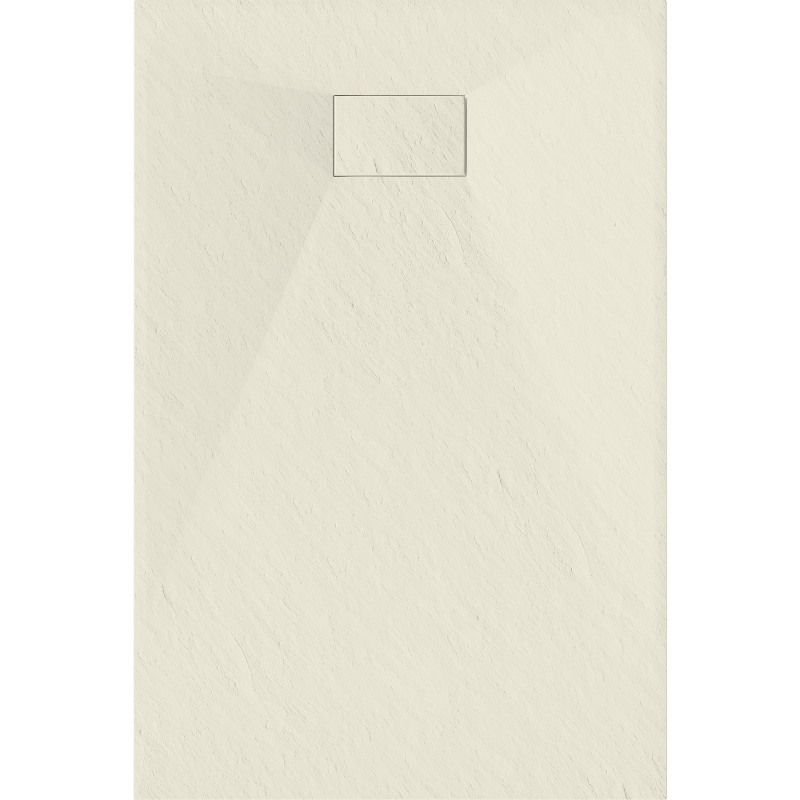 Mexen Hugo stačiakampis SMC dušo padėklas 100 x 70 cm, smėlio spalvos - 42697010