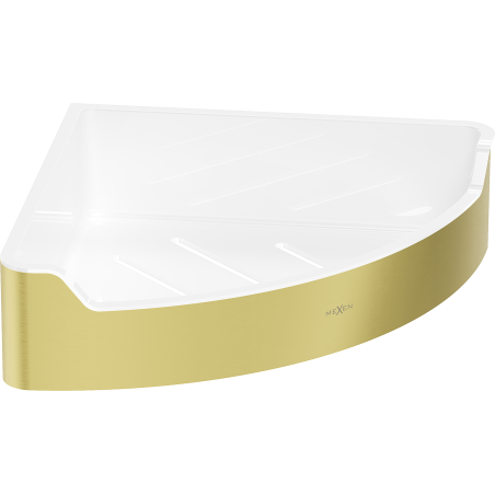 Mexen Rivon-C vonios kampinis krepšelis, auksinis šlifuotas - 70A8525-55