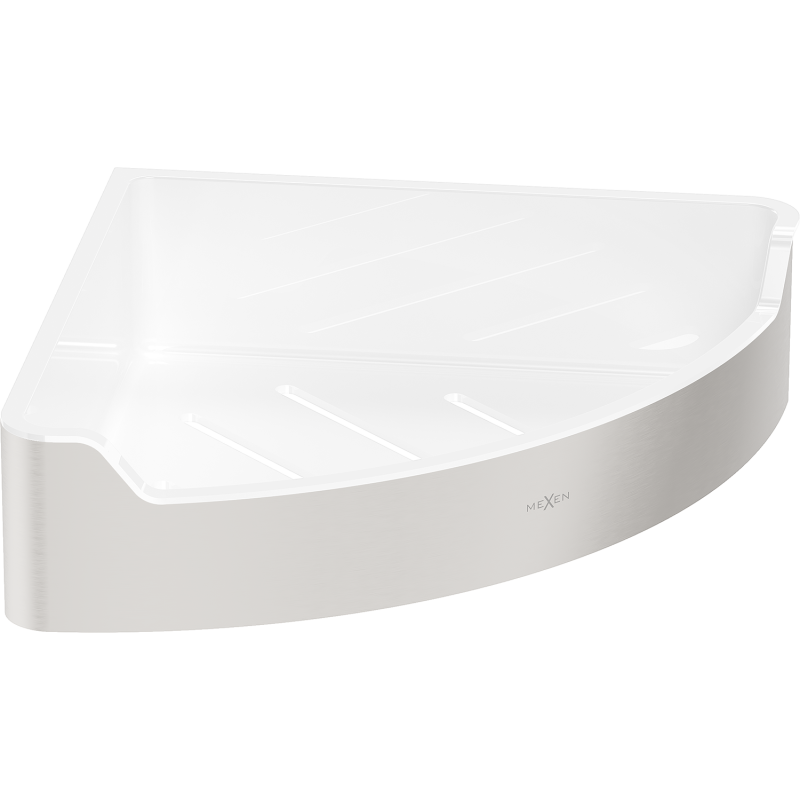 Mexen Rivon-C kampinis vonios krepšys, šlifuotas nikelis - 70A8525-97