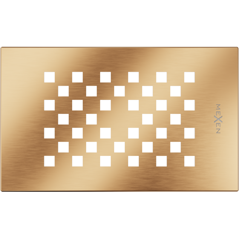 Mexen Hugo dušo padėklo uždanga, šlifuotas varis - 42910065