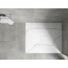 Mexen Hugo stačiakampis dušo padėklas SMC 120 x 100 cm, baltas akmuo - 42151012