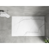 Mexen Hugo stačiakampė dušo padėklas SMC 150 x 80 cm, baltas akmuo - 42158015