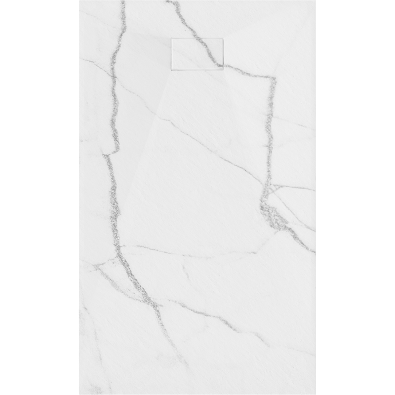 Mexen Hugo stačiakampis SMC dušo padėklas 150 x 90 cm, baltas akmuo - 42159015