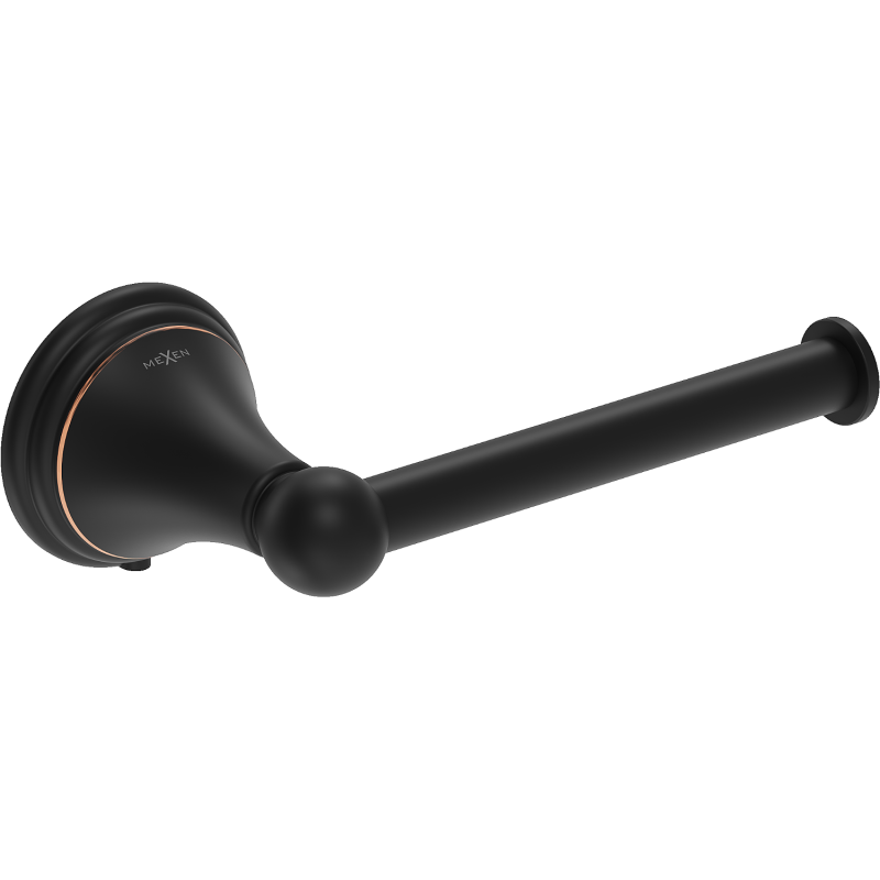 Mexen Lusso tualetinio popieriaus laikiklis, juodas antikinis - 70A16825-79