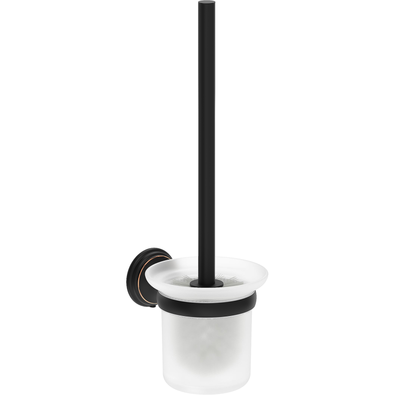 Mexen Lusso toiletinis šepetys, juodas antikinis - 70A16871-79