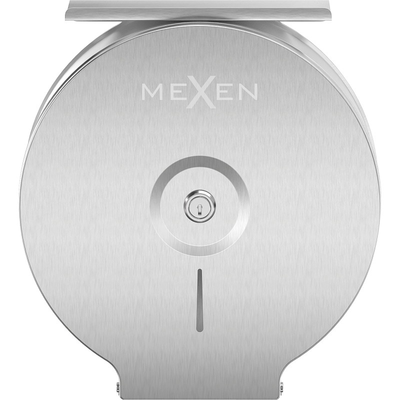 Mexen Spira-U+ tualetinio popieriaus laikiklis su lentyna telefonui, inox - 70K541-01