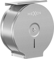 Mexen Spira-U+ tualetinio popieriaus laikiklis su lentyna telefonui, inox - 70K541-01