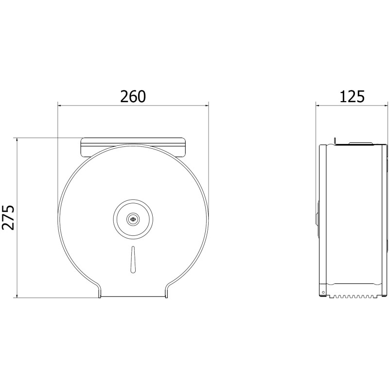 Mexen Spira-U+ tualetinio popieriaus laikiklis su lentyna telefonui, inox - 70K541-01