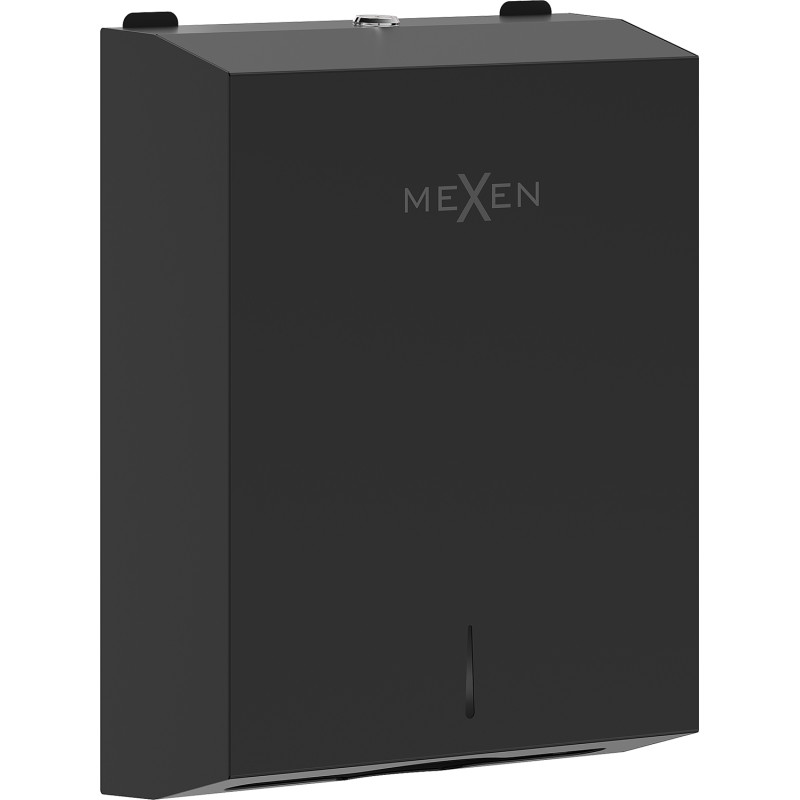 Mexen Verno-H popieriaus rankšluosčių laikiklis, juodas matinis - 70K420-70